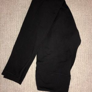 black full length lululemon leggings